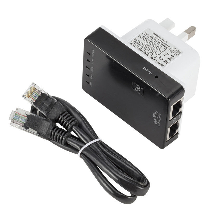 WLAN Repeater – Wireless AP mit 300m Reichweite & Blitzschutz (EU/US/UK Standard)