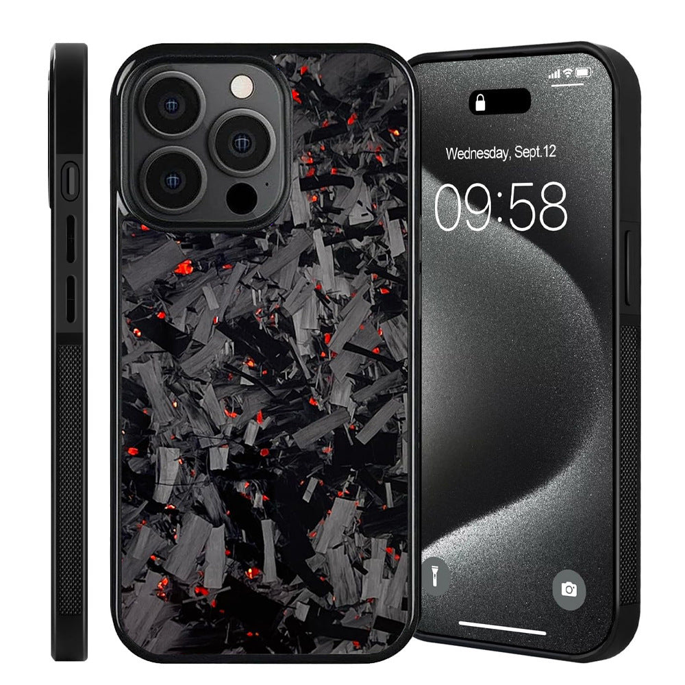 Luxus Handyhülle – Magnetische Carbon Case für iPhone 16 Serie (Fashion & Business Style)