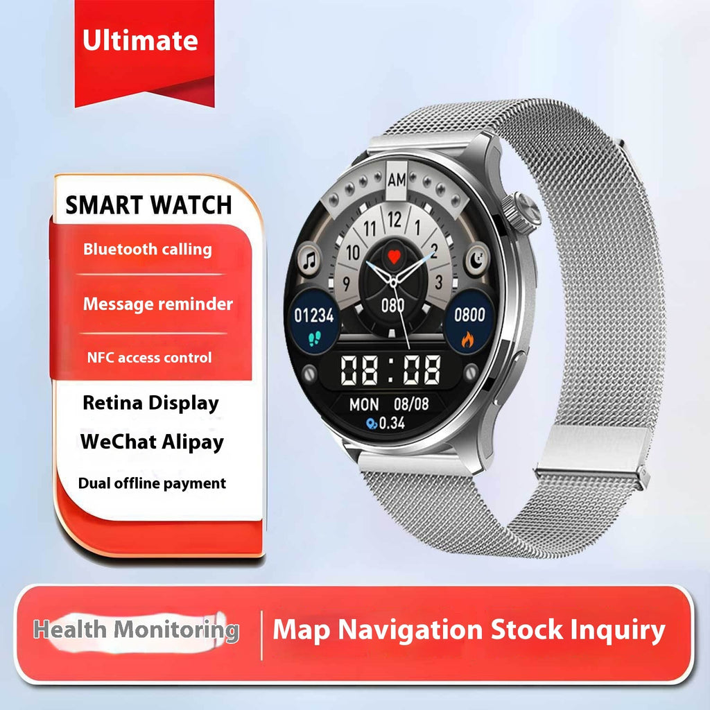 Allround Smartwatch – Für Alltag, Freizeit & Sport – Wasserdicht & robust