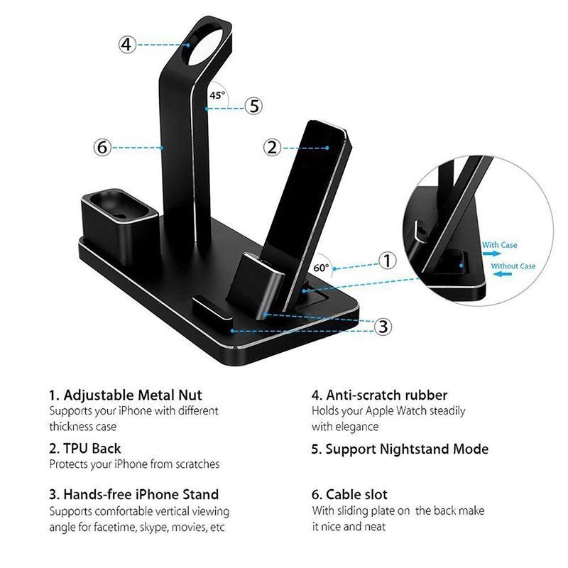 4 IN 1 Airpod Ladestation Halter