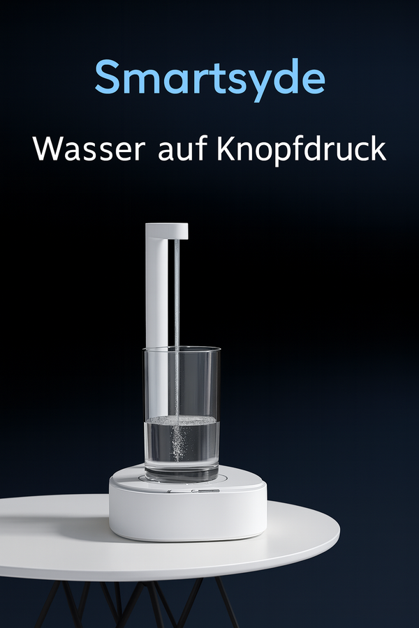 Smarter Tisch-Wasserspender – Elektrische One-Touch Pumpe für zuhause & Büro