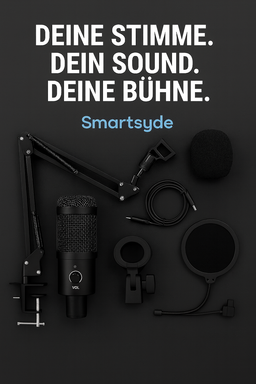 Computer Usb Live Kondensator Mikrofon