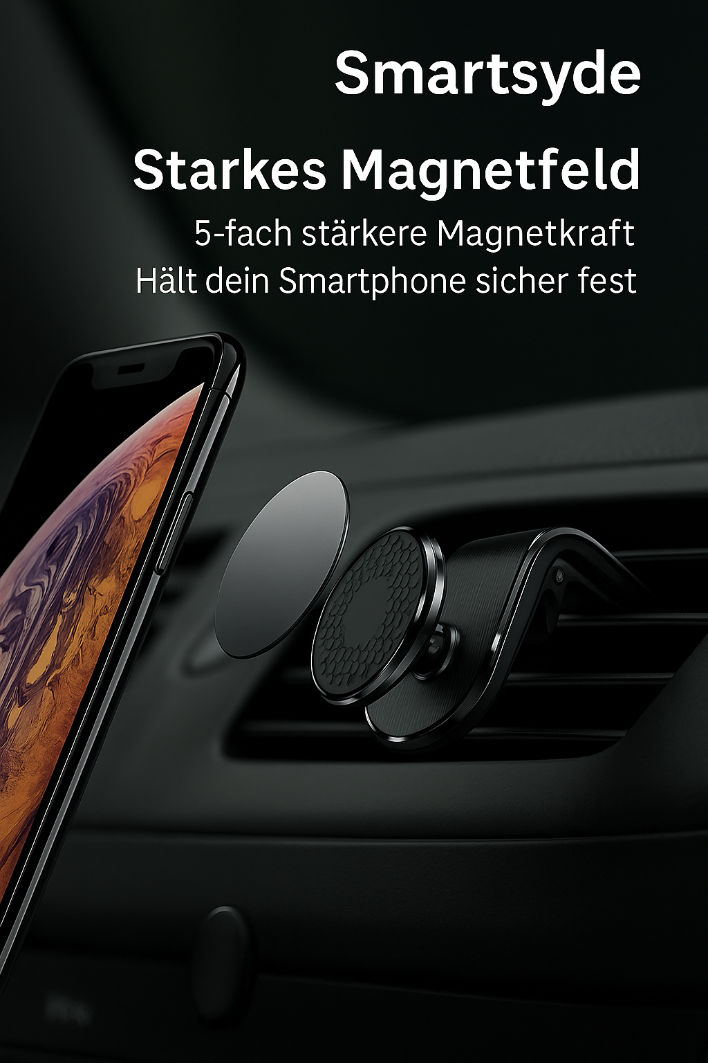 Magnetische Auto Telefon Halter Air Vent Magnet Halterung