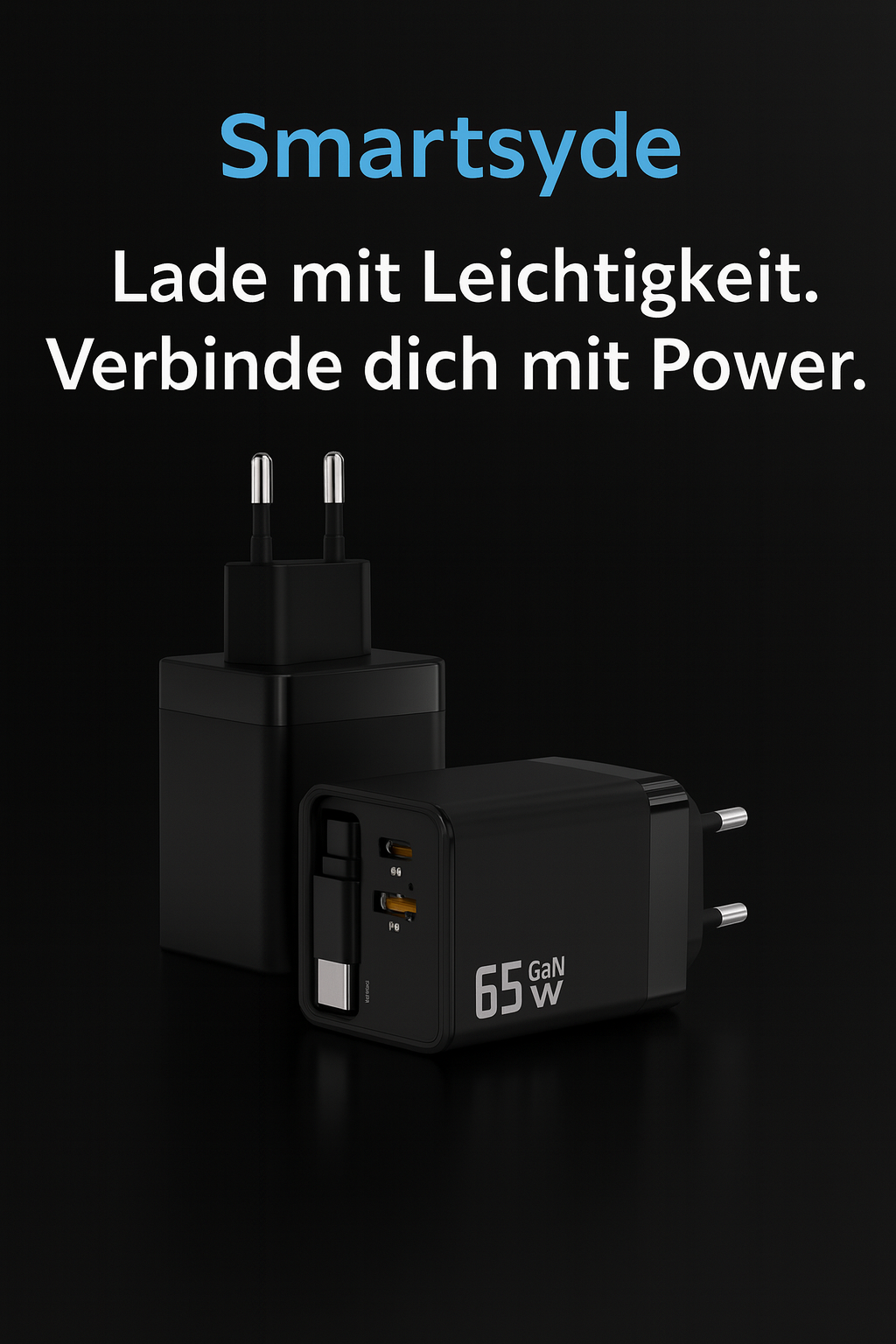 Einfacher Flexibler Draht-Ladestecker PD40W