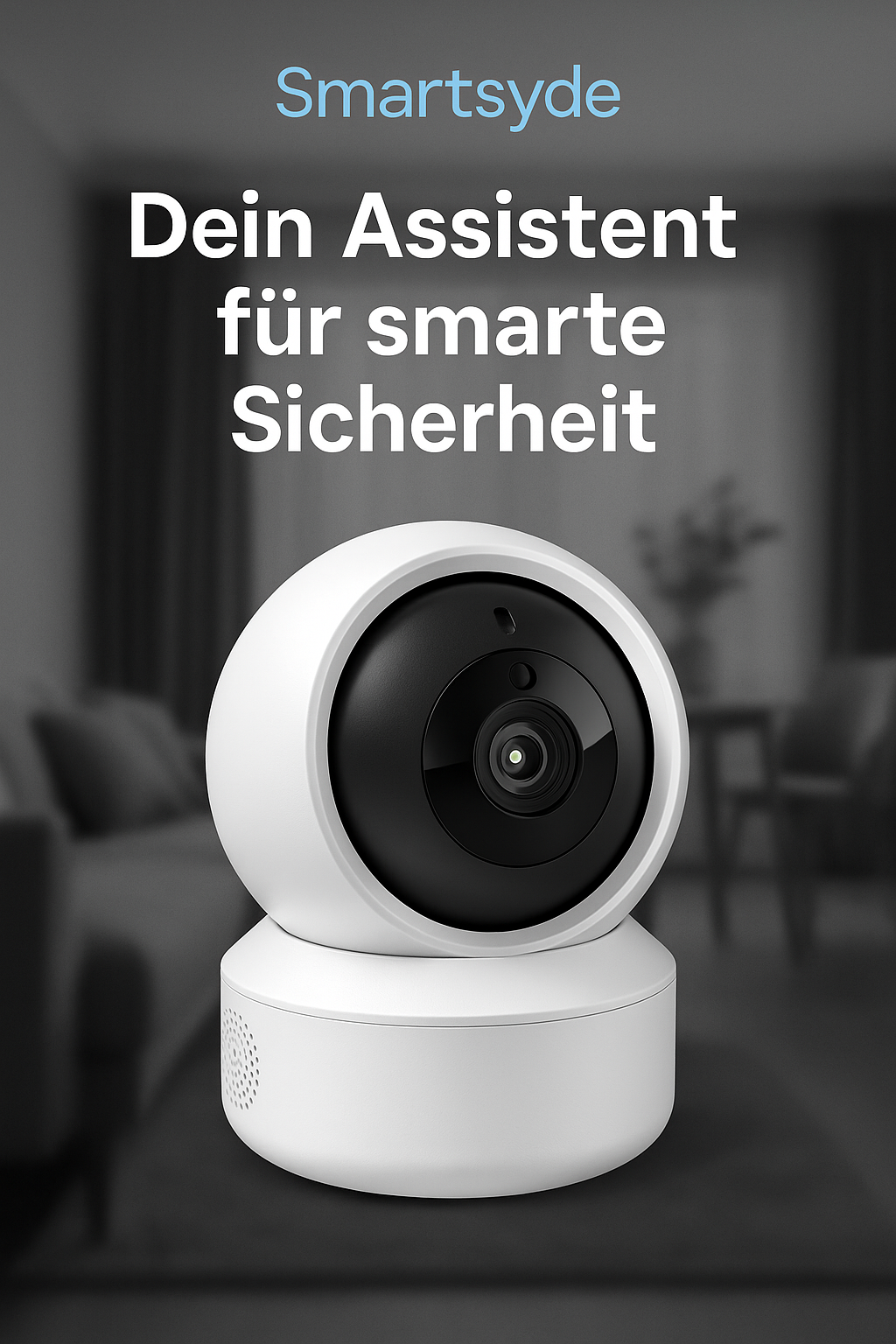 Sicherheitskamera – WLAN, 2-Wege-Audio, Bewegungserkennung & App-Steuerung