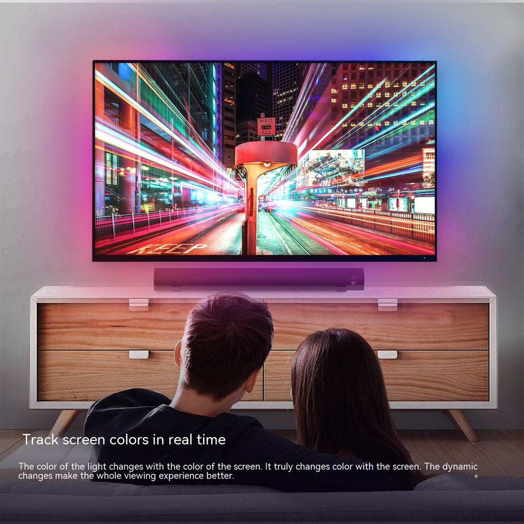 LED Light Strip – Smarte RGB Hintergrundbeleuchtung für TV, Gaming & Wohnzimmer (3,4m/3,8m/4,2m)