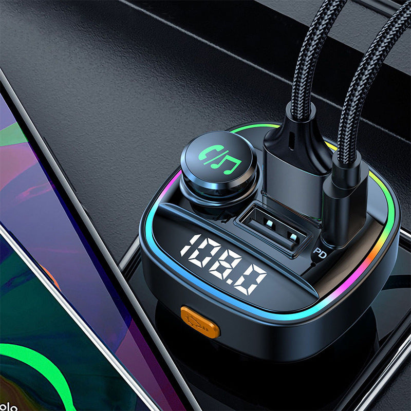 Bluetooth FM Transmitter – Freisprechanlage, Musik & Schnellladen fürs Auto